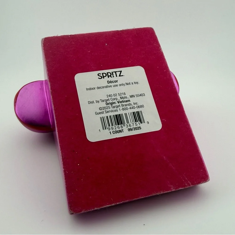 Target Spritz Metallic Pink Retro Telephone Paper Weight Decor